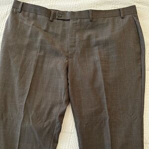 Men’s dress pant, Ralph Lauren, dark brown, slight patterned, great condition